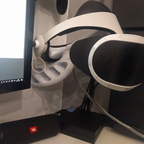 Sony PlayStation VR (PSVR) Headset Wall Mount PS4 Charging Station Organzier - Picture 3 of 8